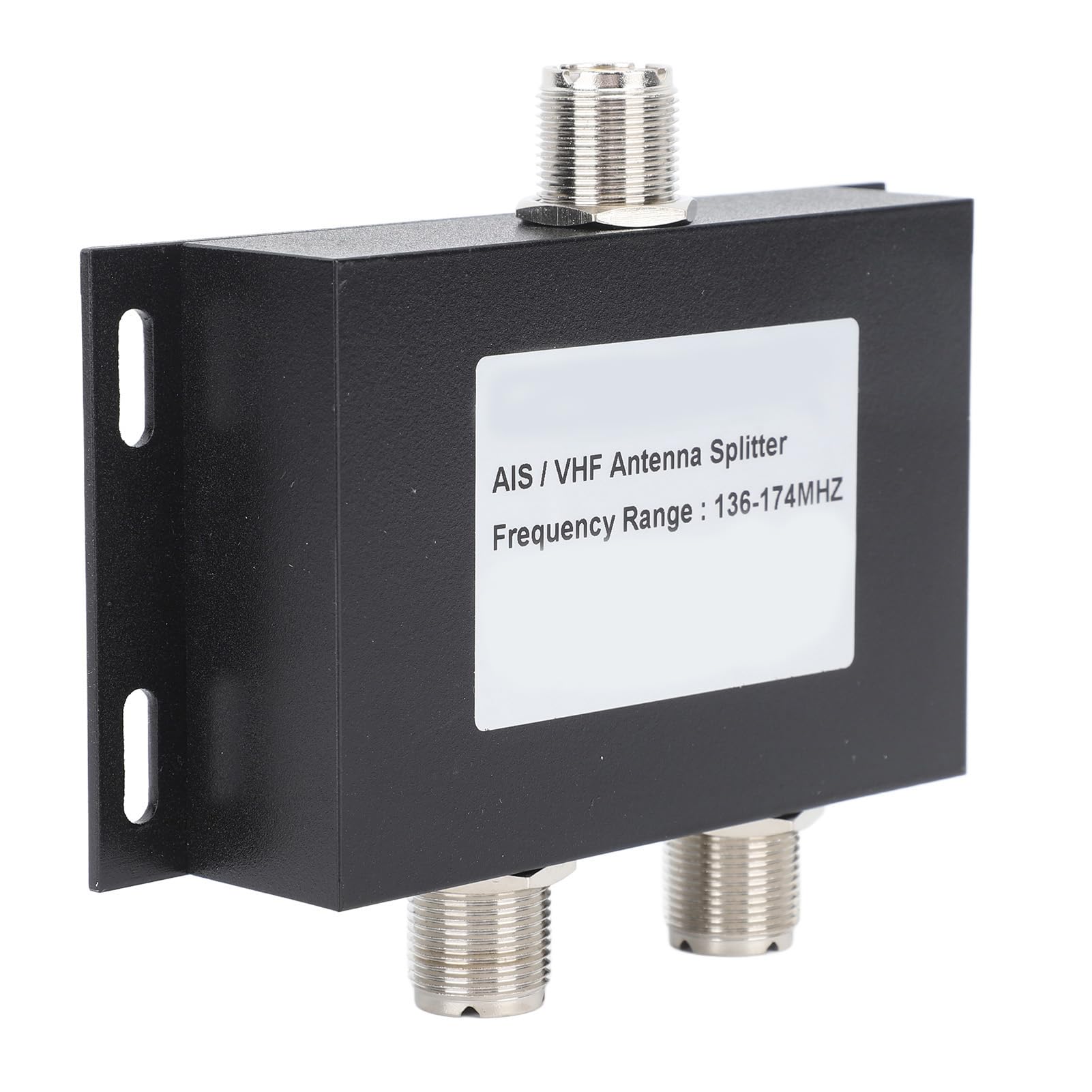 Tbest Séparateur D'antenne VHF AIS, Puissance Bidirectionnelle Haute Performance pour Navires Marins, Conception en Alliage D'aluminium, Plage de Fréquence 136 174MHz
