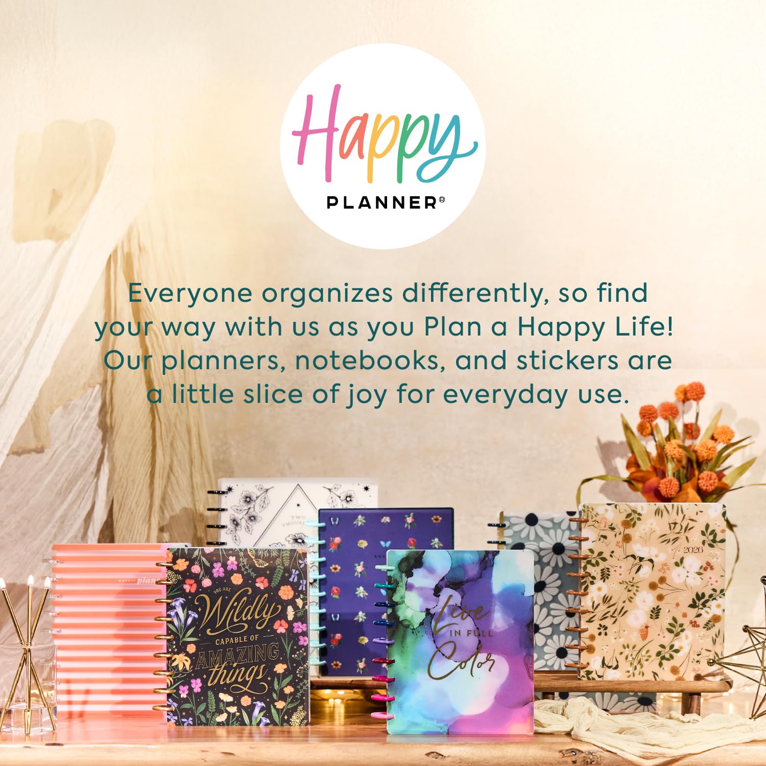 Amazon.com : Happy Planner Disc-Bound Planner Jan.–Dec. 2026