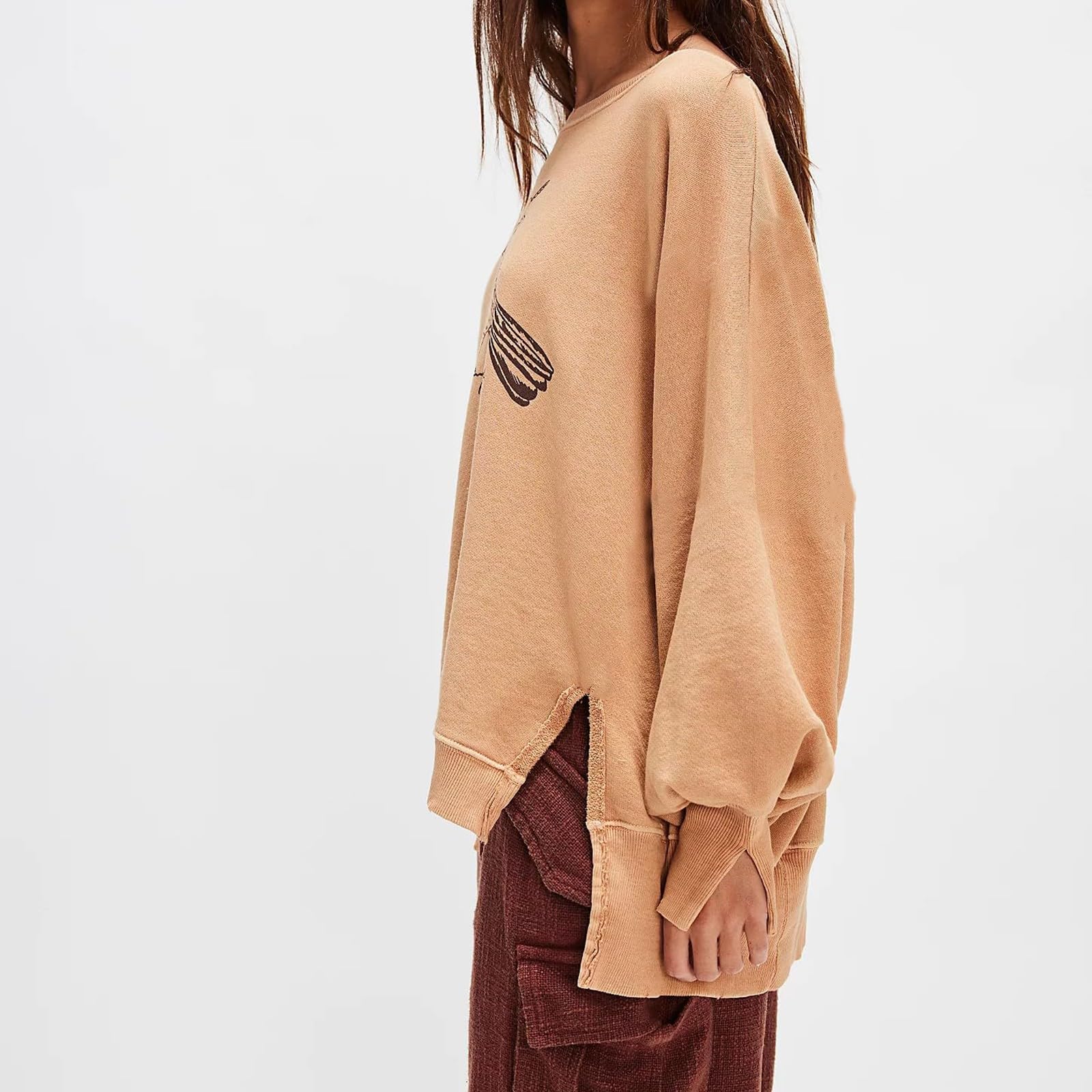 Chaqueta de entretiempo para mujer, tejido de primavera, sudadera grande
