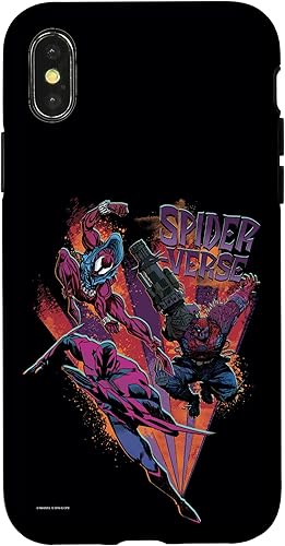 Miniatura 7 de Funda para iPhone 1212 Pro Marvel Spider-Man Across the Spider-Verse 2099 Strike Team