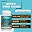 2400 MG Liposomal Glutathione Softgels, Max Absorption, Active Form L-Glutathione Reduced (GSH), with Hyaluronic Acid, Resveratrol, Master Antioxidants for Detox, Brain, Immune System, 180 Softgels