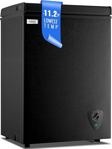 Congelador de pecho compacto de 50 pies cúbicos con termostato ajustable puerta abierta compresor refrigeración con cesta de almacenamiento para el