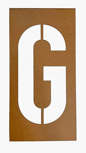 Miniatura 3 de Plantilla de letras grandes  Elige tus propias letras y números  Plantillas de números grandes  Plantillas grandes para estacionamiento y equipo (18