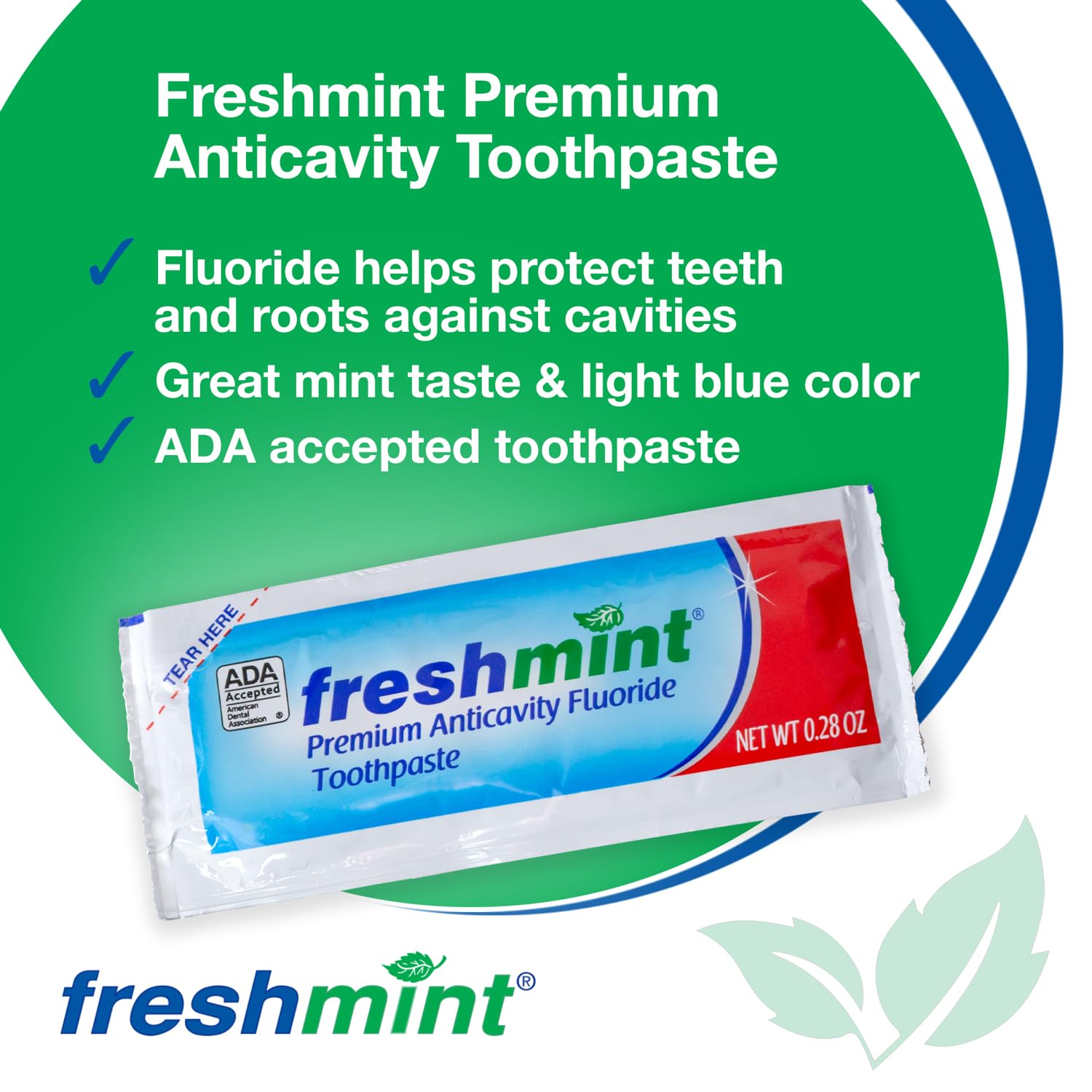Amazon.com : Freshmint® 250 Packets of 0.28 oz. Single use Premium