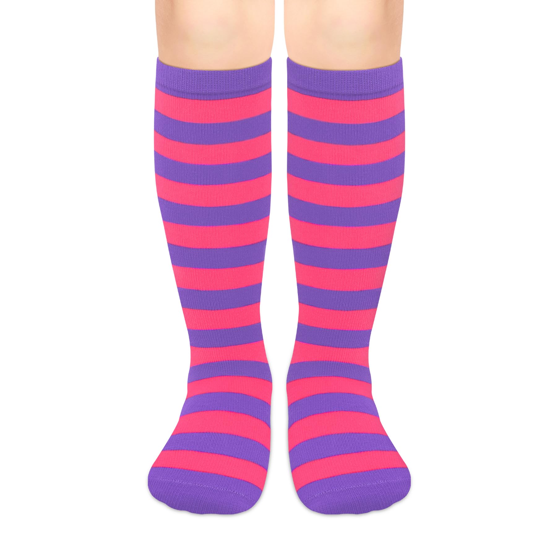 Olreco 1 Pack Toddler Kids Youth Soccer Socks Girls Boys Baseball Socks Youth Knee High Softball Football Accessories Cotton