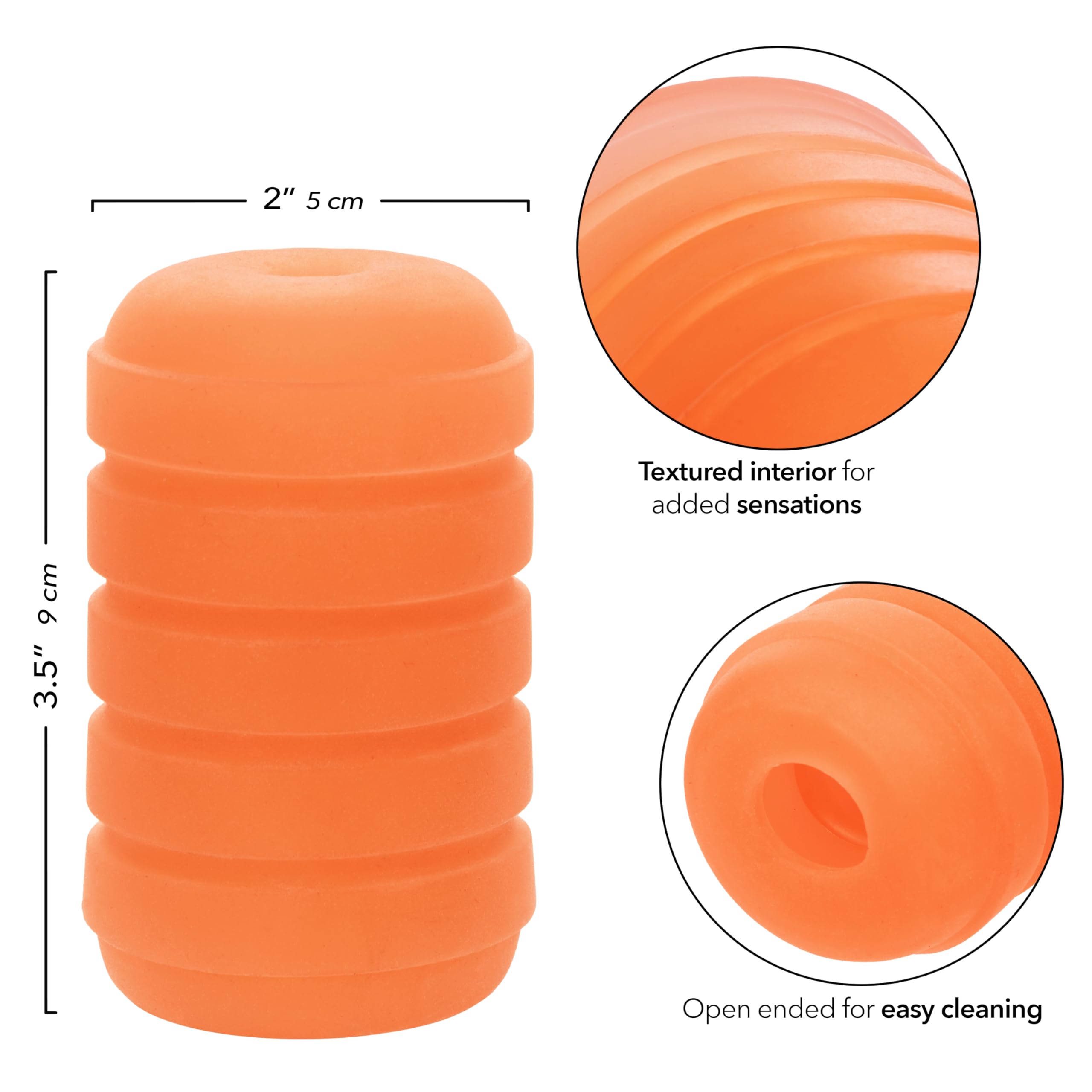 Amazon.com: CalExotics Pop Sock! Ribbed Male Masturbator for Men with Reversible Textured Stroker and Easy Cleaning Open End Orange - SE-0936-25-3 : Health & Household Amazon.com: CalExotics Pop Sock! Ribbed Male Masturbator for Men with Reversible Textured Stroker and Easy Cleaning Open End Orange - SE-0936-25-3 : Health & Household