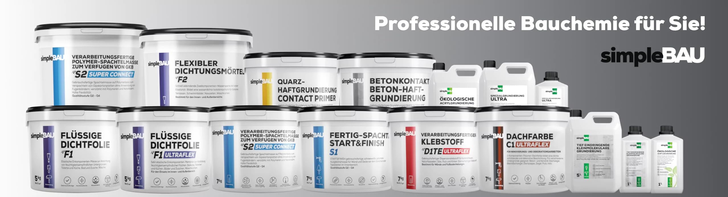 Dichtungsmasse 20kg Set 4 Innenecken 2 Außenecken 2 Manschetten