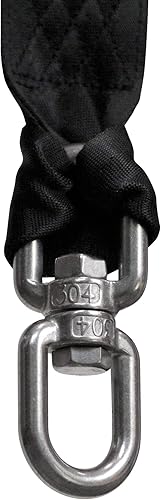 Miniatura 5 de M&M Sales Enterprises - Kit de giro de acero inoxidable, accesorio clásico de columpio, calidad preacelerada, resistente a la corrosión, acero