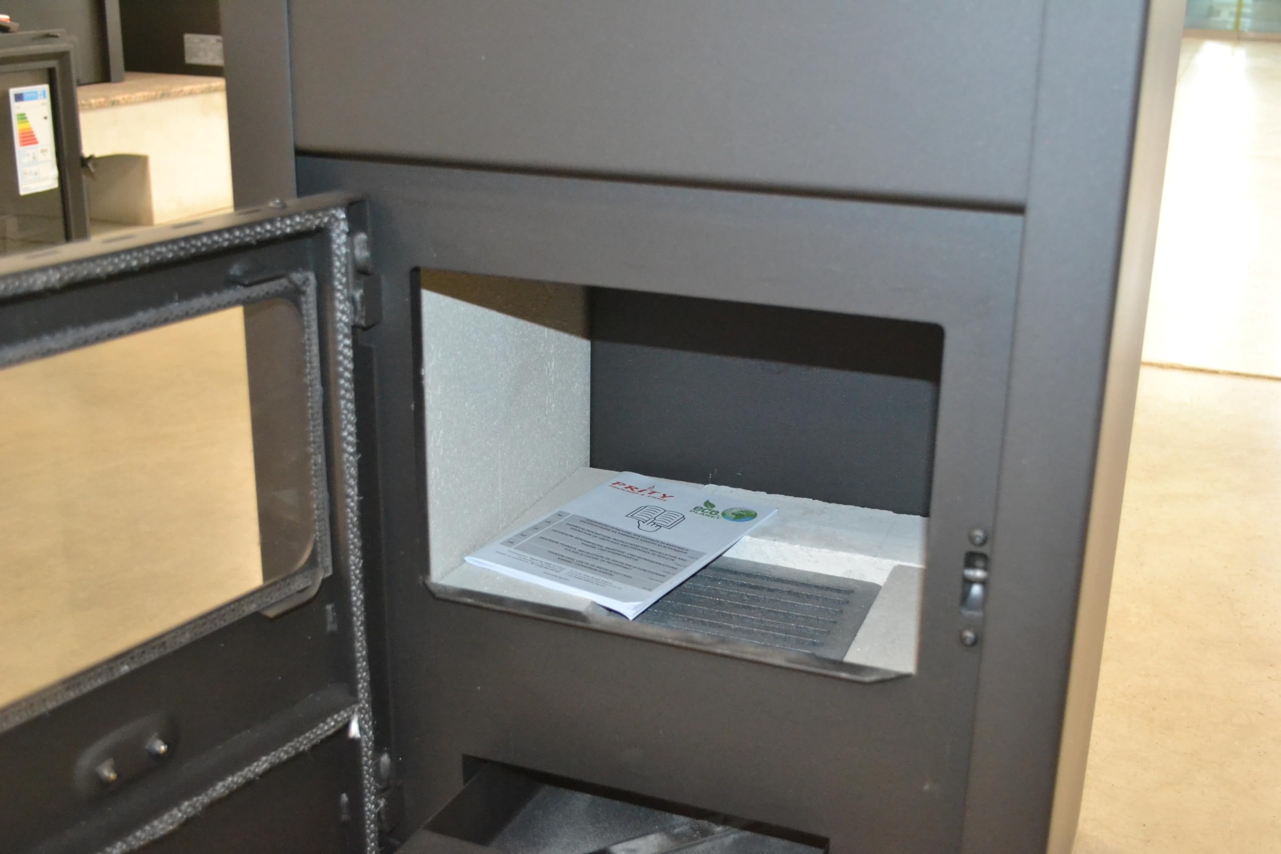 Prity K2D Poêle à bois 11,6 kW