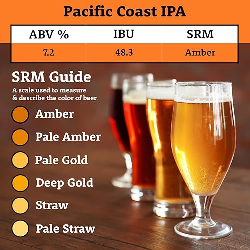 Miniatura 52 de My Brew Supply Kit de extracto de Summer Ale Extracto de malta seca Golden Light, Trigo y Pilsen Naranja amarga y cáscara de limón Grano