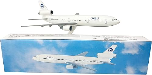 Miniatura 4 de Flight Miniatures Orbis Flying Eye Hospital DC-10 Escala 1:250 - Modelo de avión de plástico a presión - Réplica coleccionable de Orbis Flying Eye