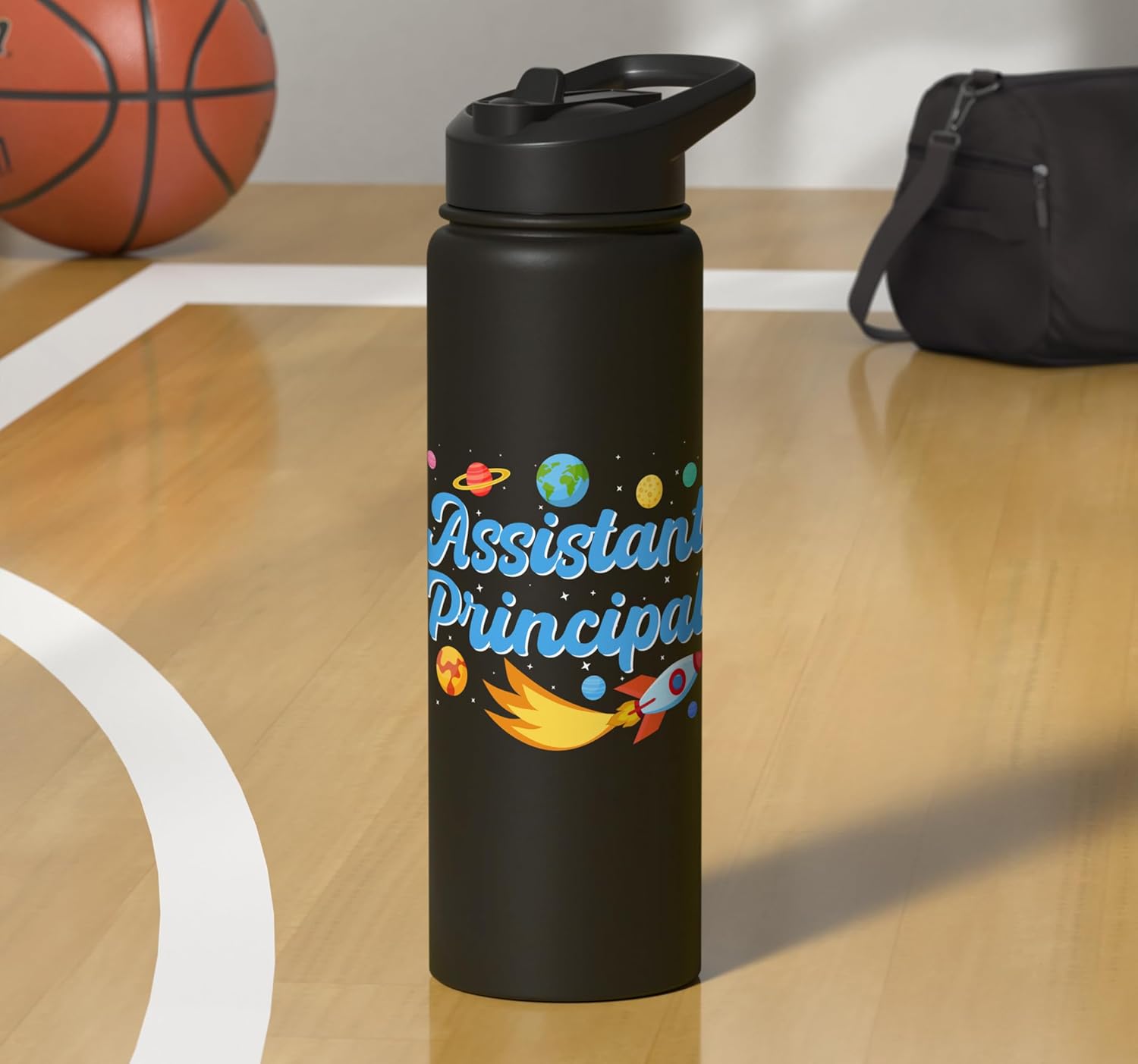 Assistant Principal Space Assistant Principals Stainless Steel Insulated Water Bottle