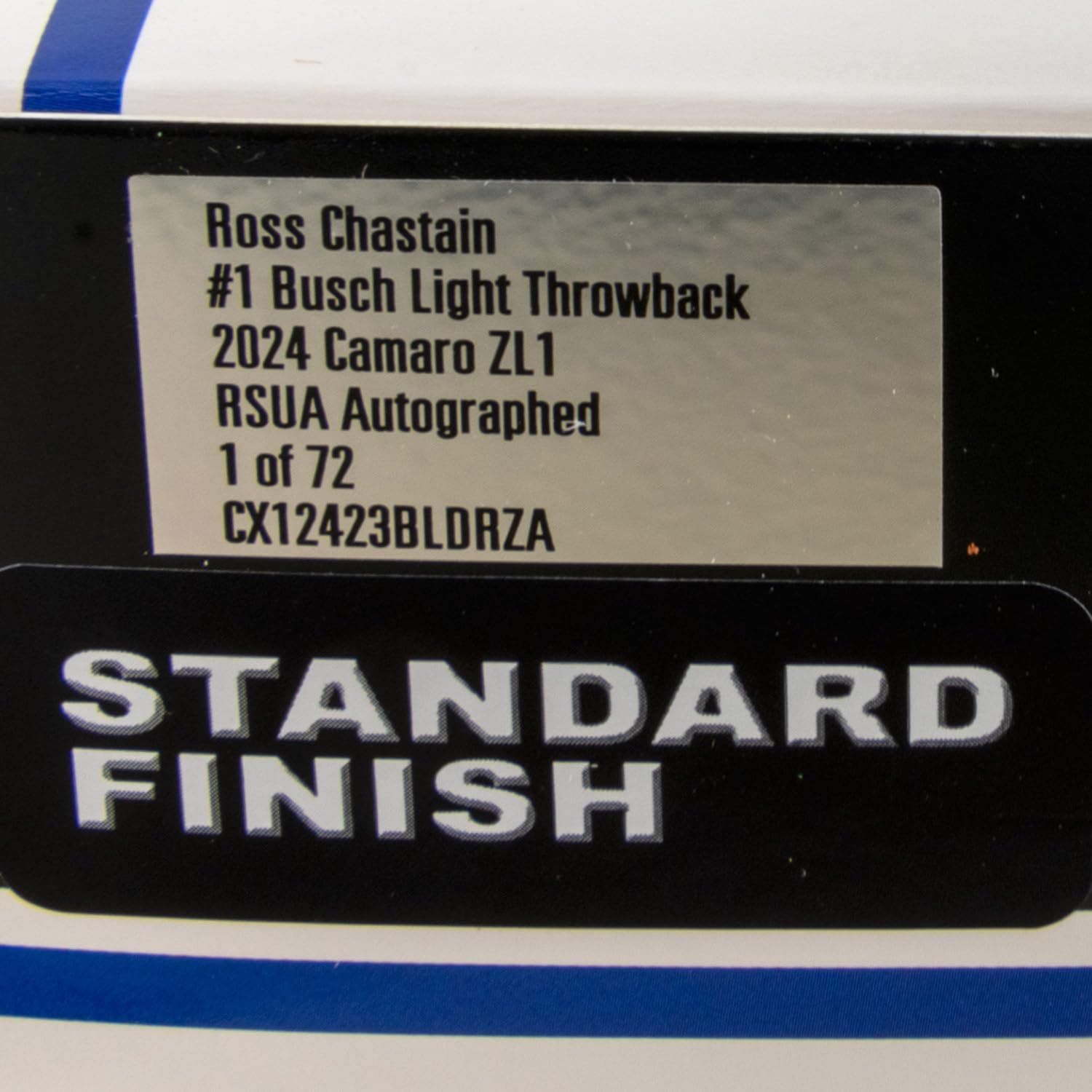 Lionel Racing Ross Chastain Autographed 2024 Darlington Throwback Diecast Car Hand Signed 1:24 Scale