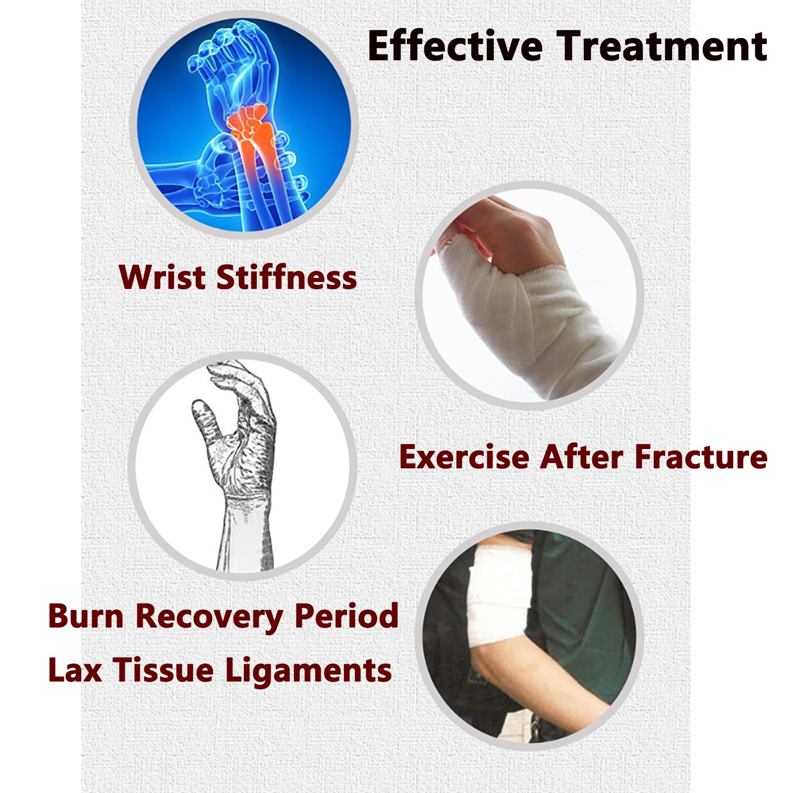 Ellenbogenbandage-Armtrainer,manuelles Ellenbogengelenk-Rehabilitationsgerätmit Statischem Zug,einstellbar 0–120° Innen- (Dehnung) Und Außenrotation(Streckung),zurVorbeugungvon Muskelschwund
