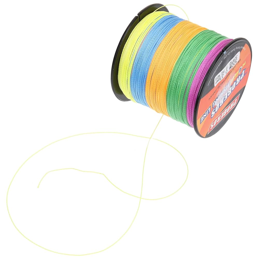 Amazon.co.jp: Toddmomy 海釣り 多色ライン プロ釣り糸 編み込み
