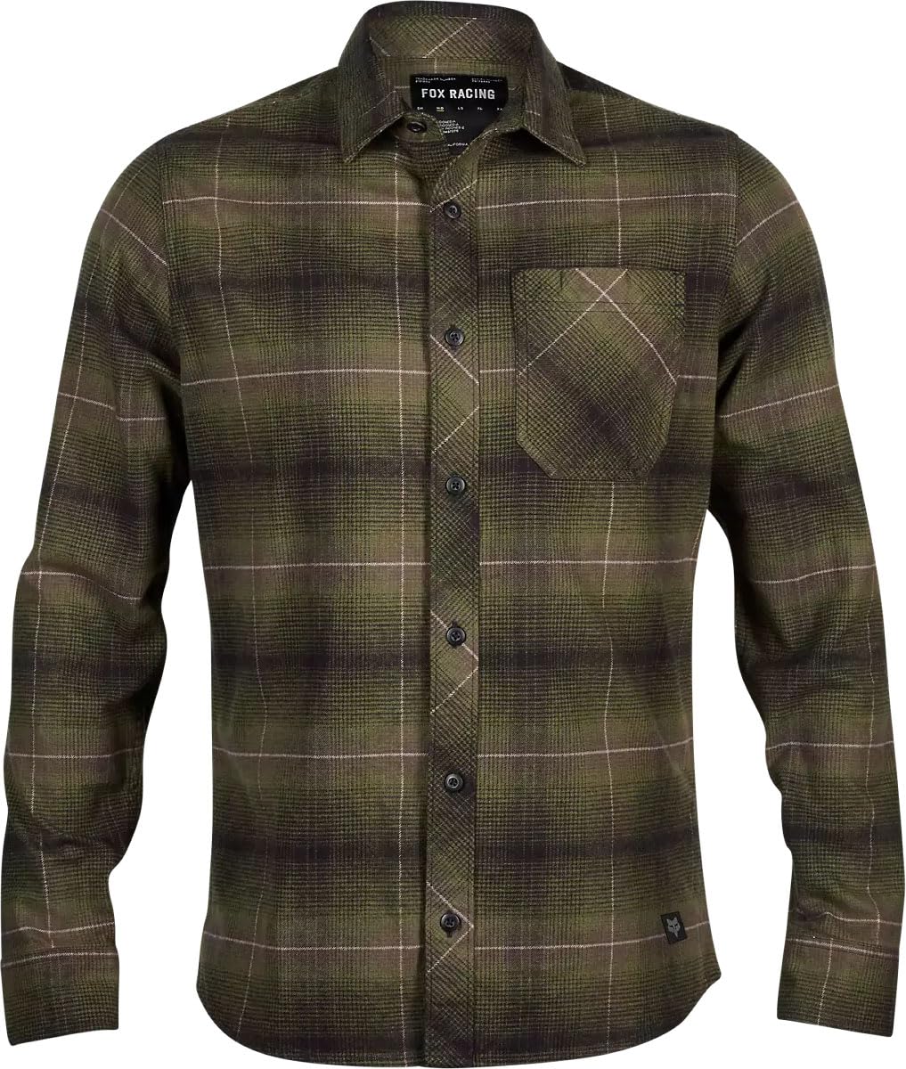 Fox 31739-099L SOURCE FLANNEL Olive Green L