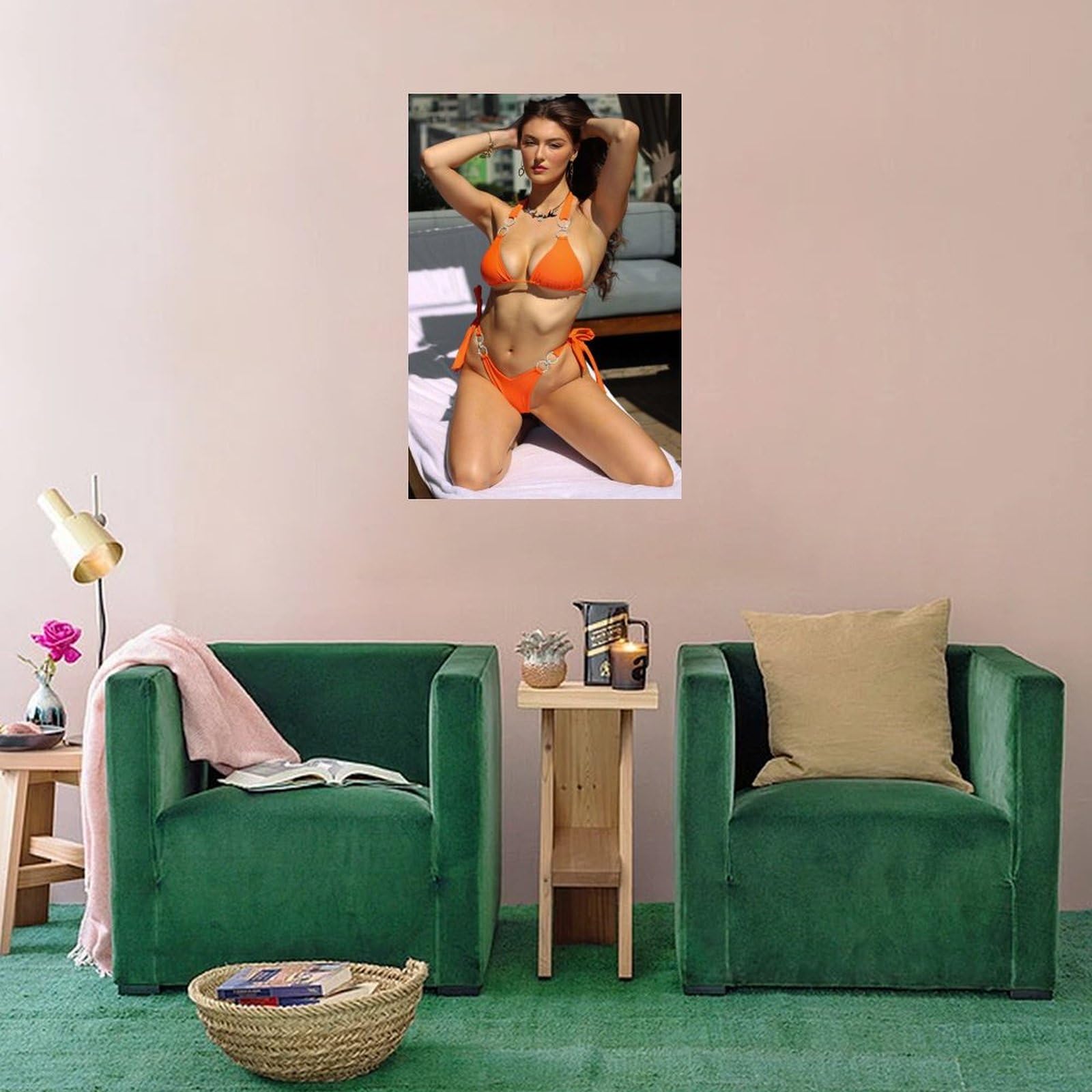 Desy Gato - The Essence of Latina Powerful Grace in this Sexy Poster