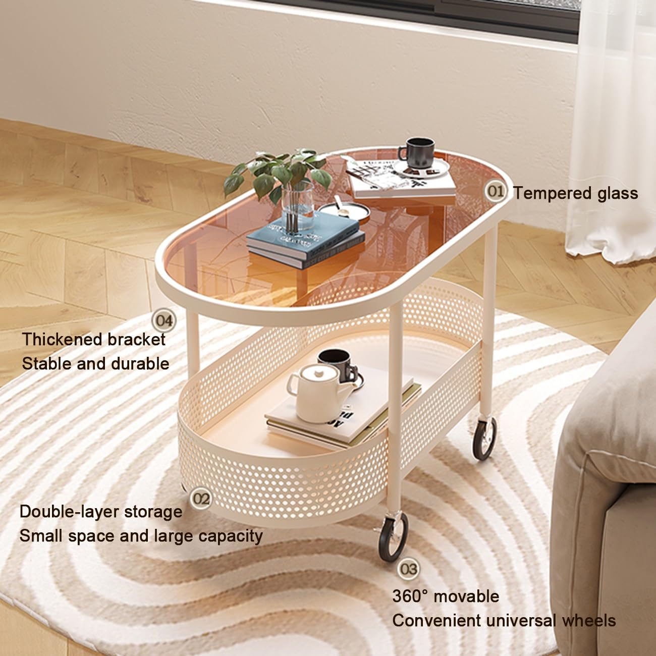楕円形テーブル INDOORPLUS公式 | ローテーブル 北欧風 おしゃれ 楕円形ロー