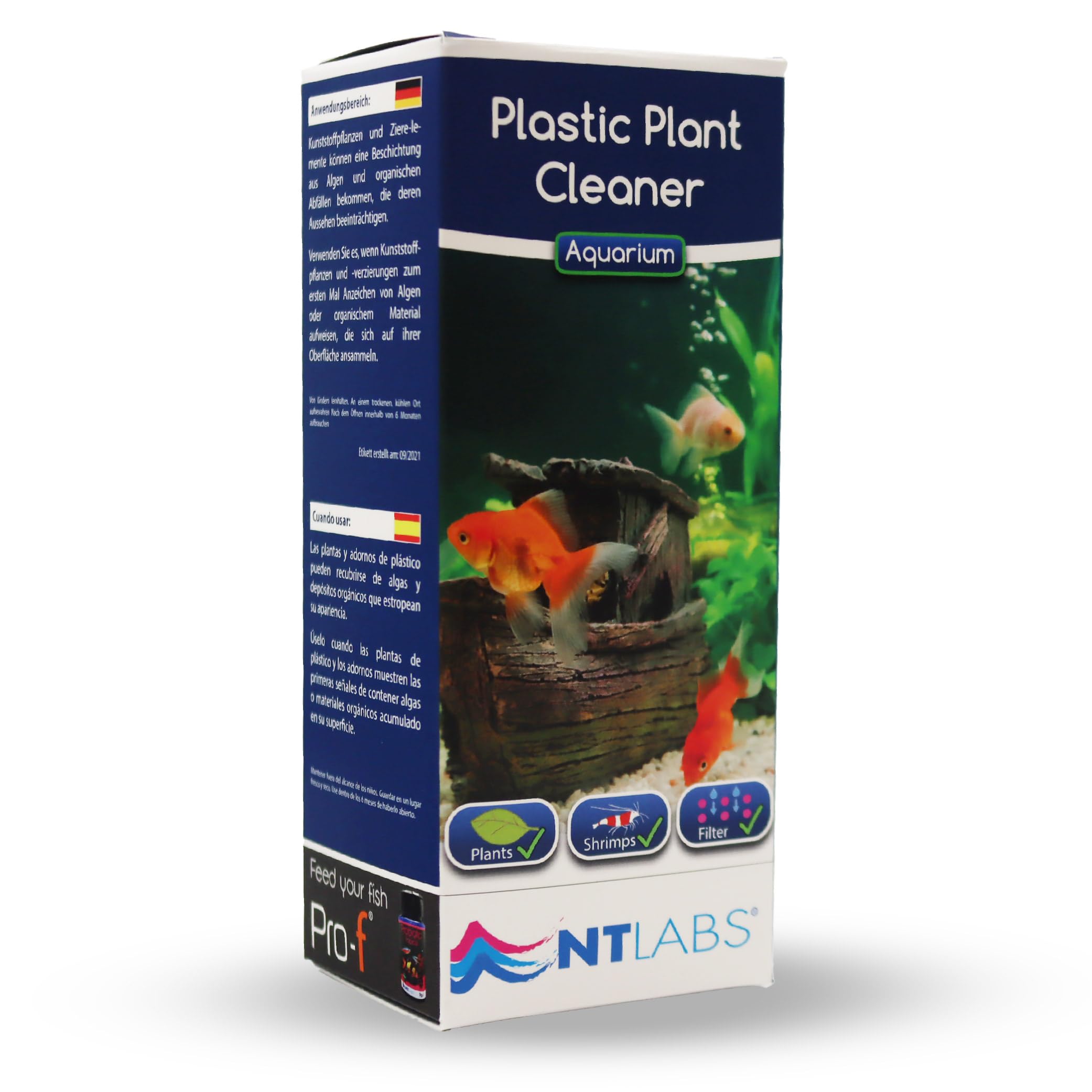 NT Labs Aquarium Plastic Plant Cleaner, Aquarium Ornament Cleaner, Aquarium Maintenance
