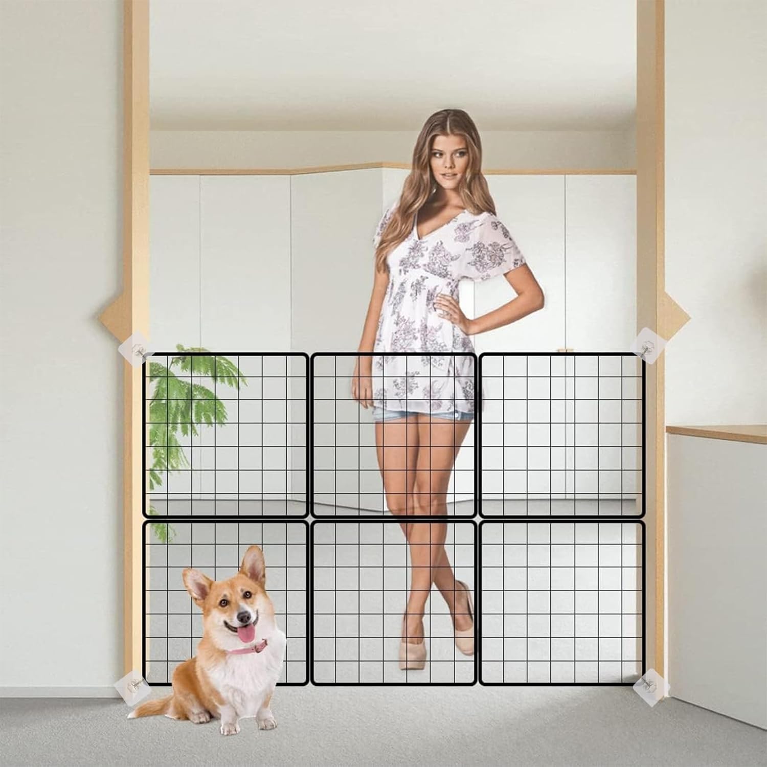 Dog gates, stair gates, barrier gates, pet gates, dog enclosures, easy to assemble