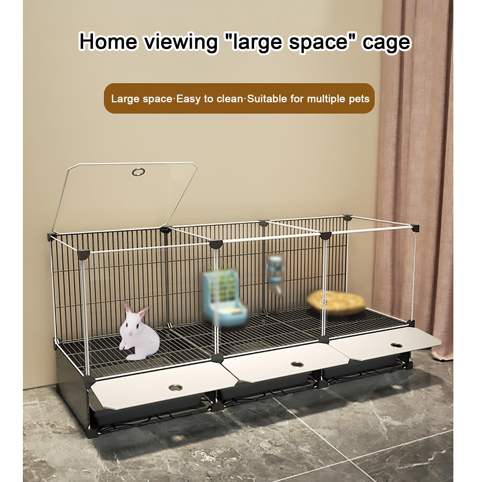 Metal Wire Rabbit Cages Rabbit House Buy Online | Paws & Claws Pets