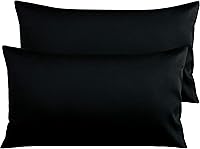 Vista 35 de NTBAY Fundas de Almohada de Algodón Egipcio Queen - Juego de 2, Fundas de Almohada de Algodón de 500 Hilos - Fundas de Almohada Suaves