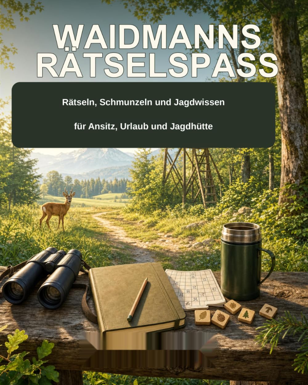 Waidmanns Rätselspass: Rätseln, Schmunzeln und Jagdwissen - für Ansitz, Urlaub und Jagdhütte