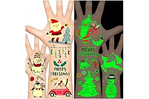 Christmas Temporary Tattoos Under A Dollar For Kids