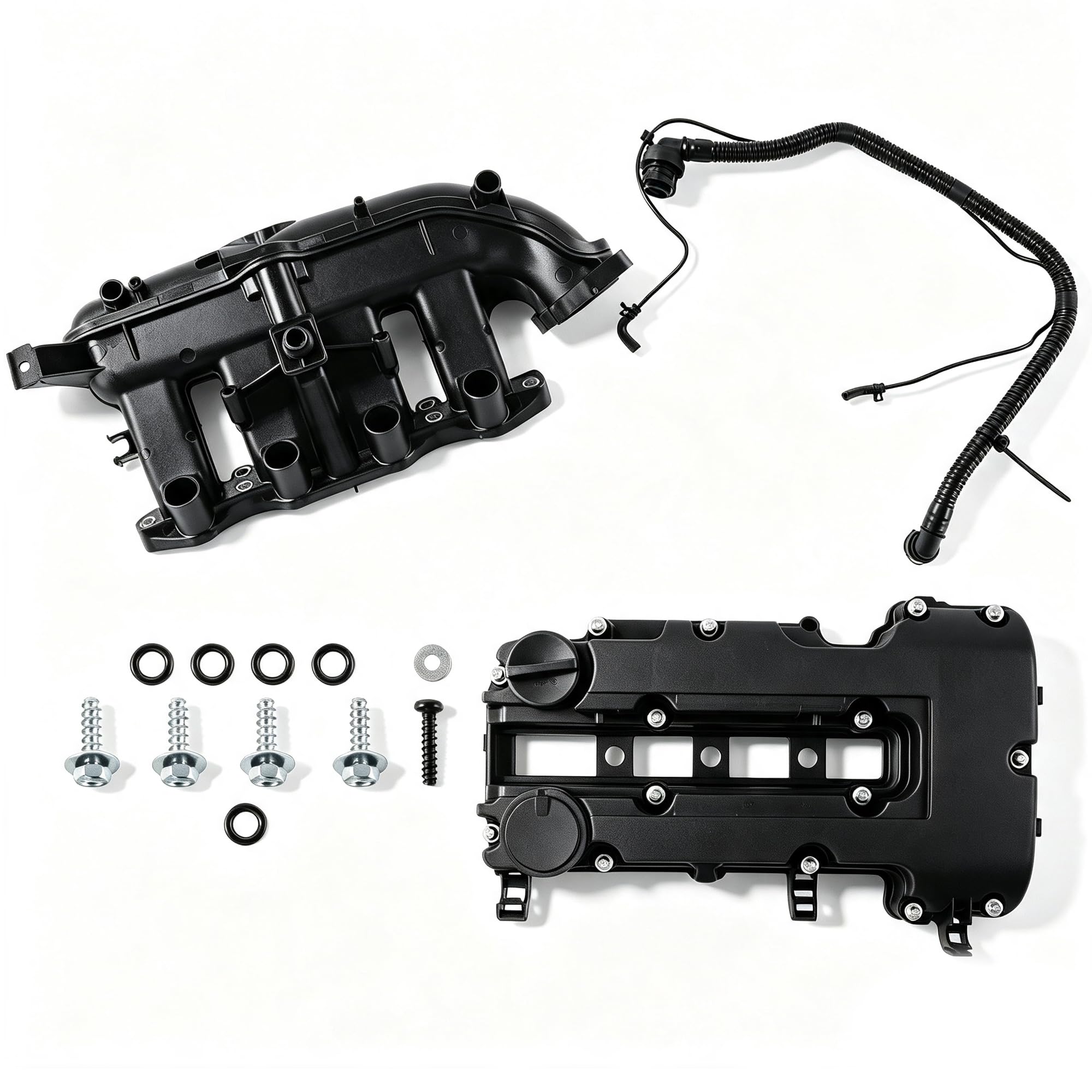 Dasbecan Intake Manifold Valve Cover Kit Compatible with Chevy Cruze Encore