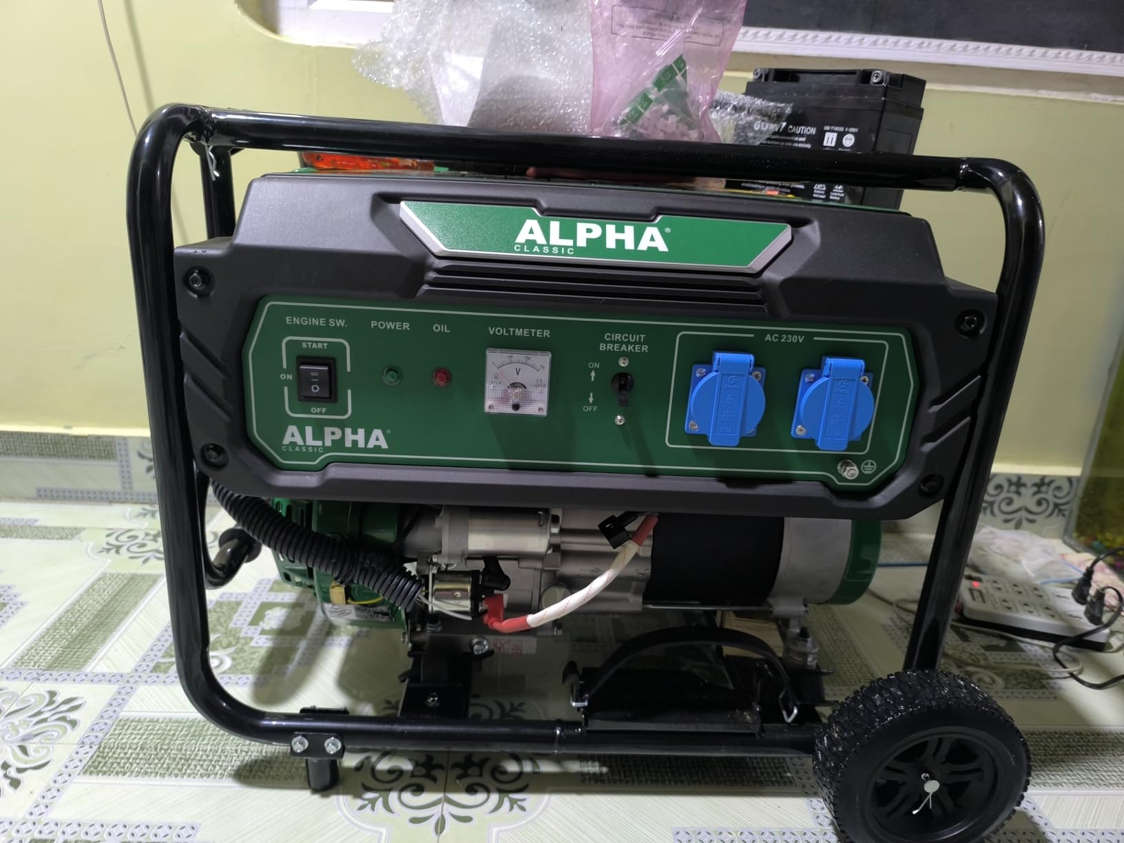 Alpha Generator APLHA Portable Alpha GENSET Classic A3600 Portable 3.5KVA Petrol ...