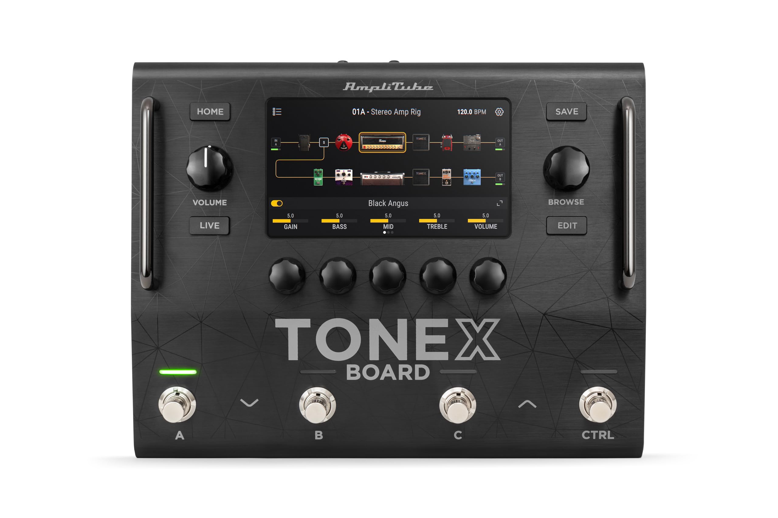 IK Multimedia Tonex Board All-in-One Gitarre und Bass Prozessor