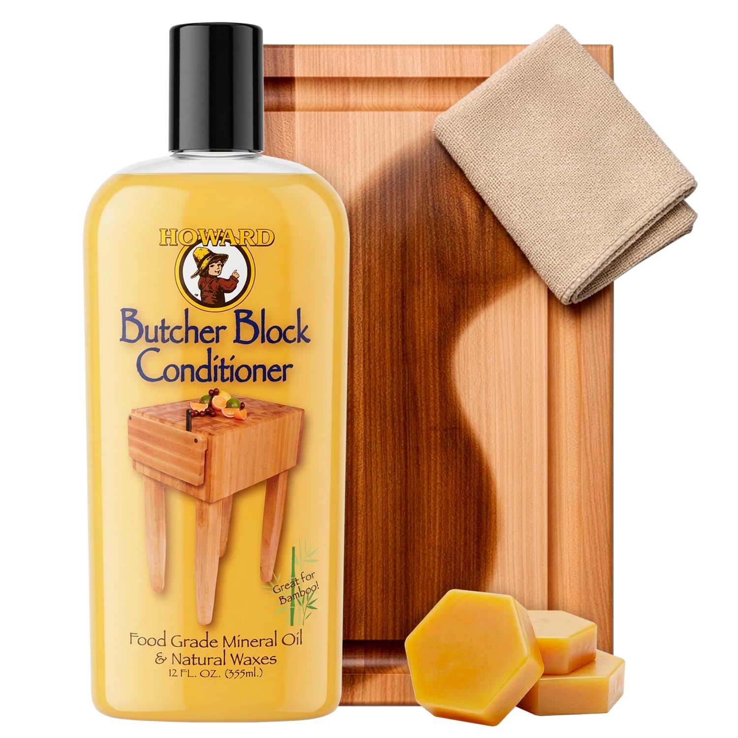 Howard BBC012 Butcher Block Conditioner