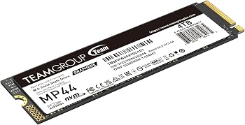 爆速・大容量 Teamgroup 4TB NVMe SSD 2枚 (計8TB) Amazon | TEAMGROUP (旧称 Team) M.2 SSD 4TB 2280 PCIe Gen4x4 TLC