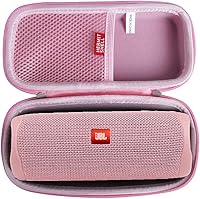 Vista 9 de Hermitshell Funda rígida de viaje compatible con JBL FLIP 5 / JBL FLIP 6 / JBL Flip 7 Altavoz Bluetooth portátil impermeable (rojo)