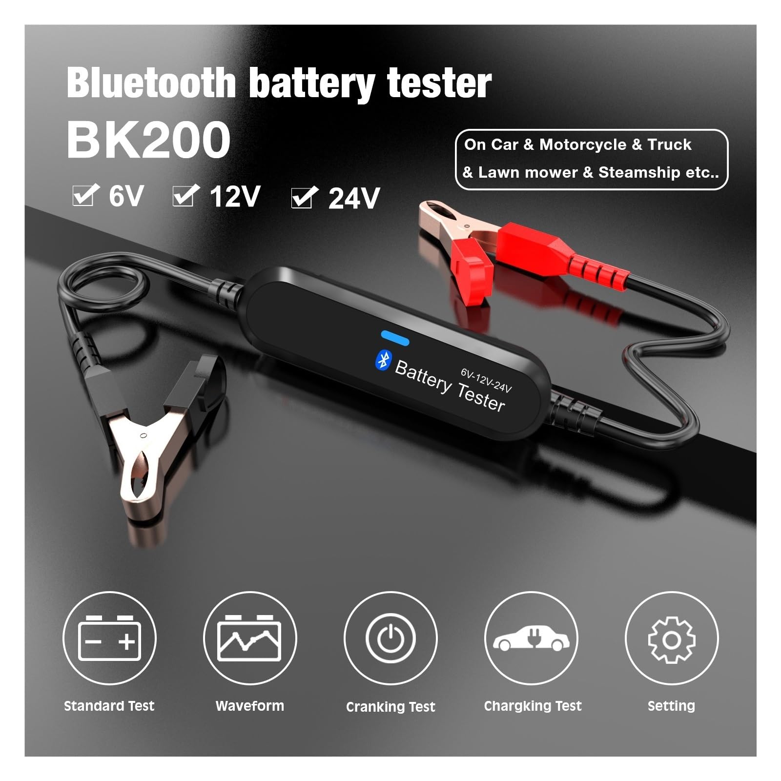 Le Migliori Offerte For Bluetooth Digital Battery Analyzer Wireless Car Battery Tester 6V 12V 24V Sono Su ✓ Confronta Prezzi E Caratteristiche Di Prodotti Nuovi E Usati ✓ Molti Articoli Con Consegna G