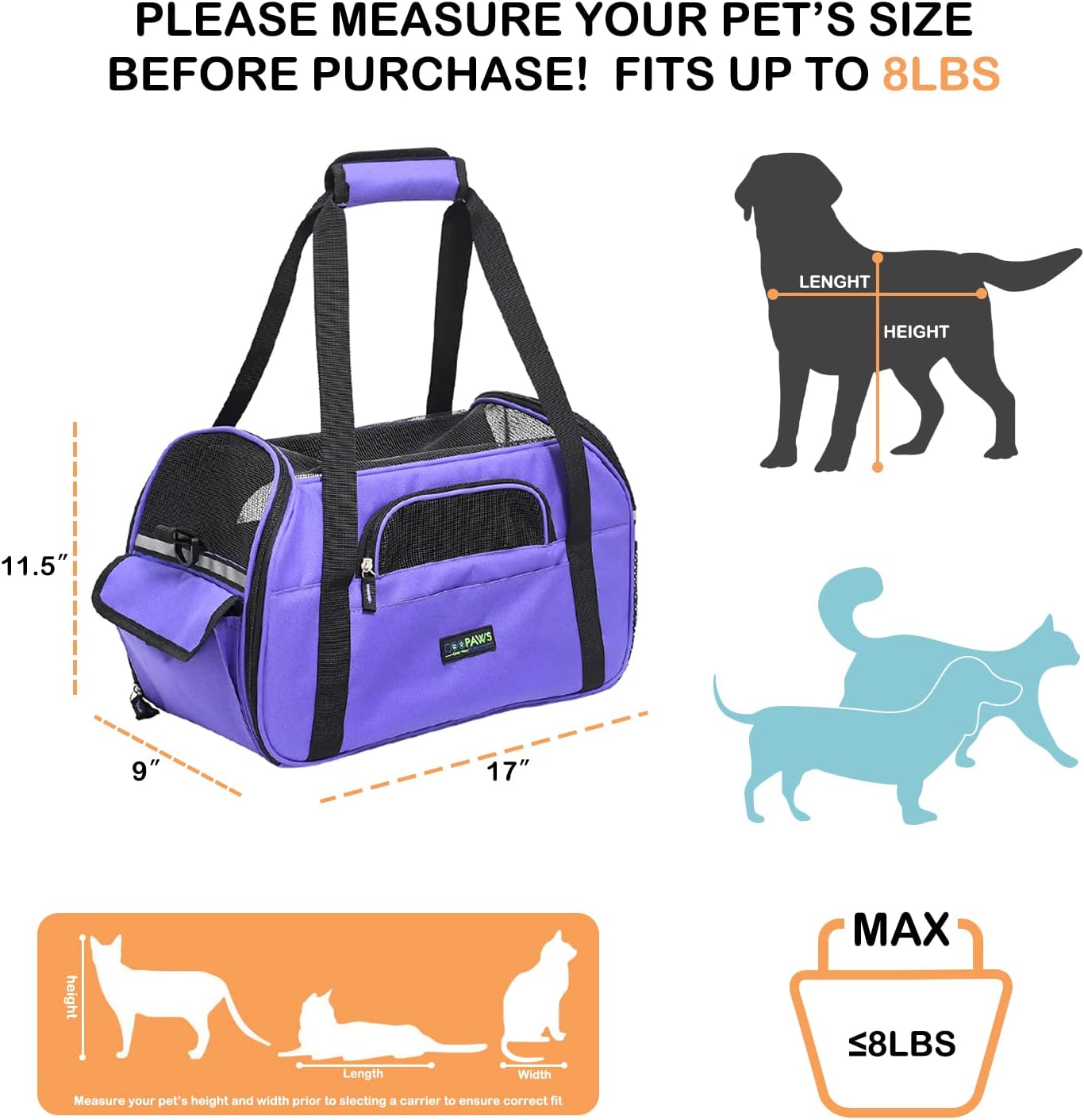 Travel with Ease: Review of JESPET Soft-Sided Pet Carrier for Small Dogs & Cats