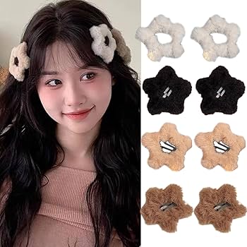 人気⭐️クリップ ヘアピン ヘアクリップ 「 Bambin / ボンバン 」 ぷっくり クリア ラメ カラー