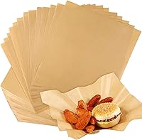 Vista 12 de Spakon 1000 hojas de papel encerado para alimentos de 12 x 12 pulgadas a cuadros encerados secos para envolver sándwich, revestimientos de cestas