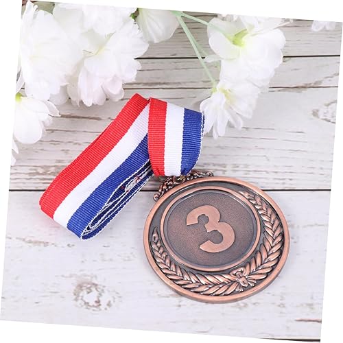 Miniatura 6 de GANAZONO 4 Pcs Soccer Training Poles Inflatable Banana Zinc Alloy Medals Soccer Agility Poles Award Medal Party