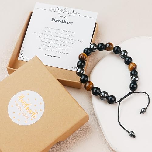 Miniatura 83 de Sereney Christmas Gifts for Him Son Boys Bonus Dad Father Men Boyfriend Grandson Friend as Triple Protection ID Bracelets Birthday Gifts for 9 10 11