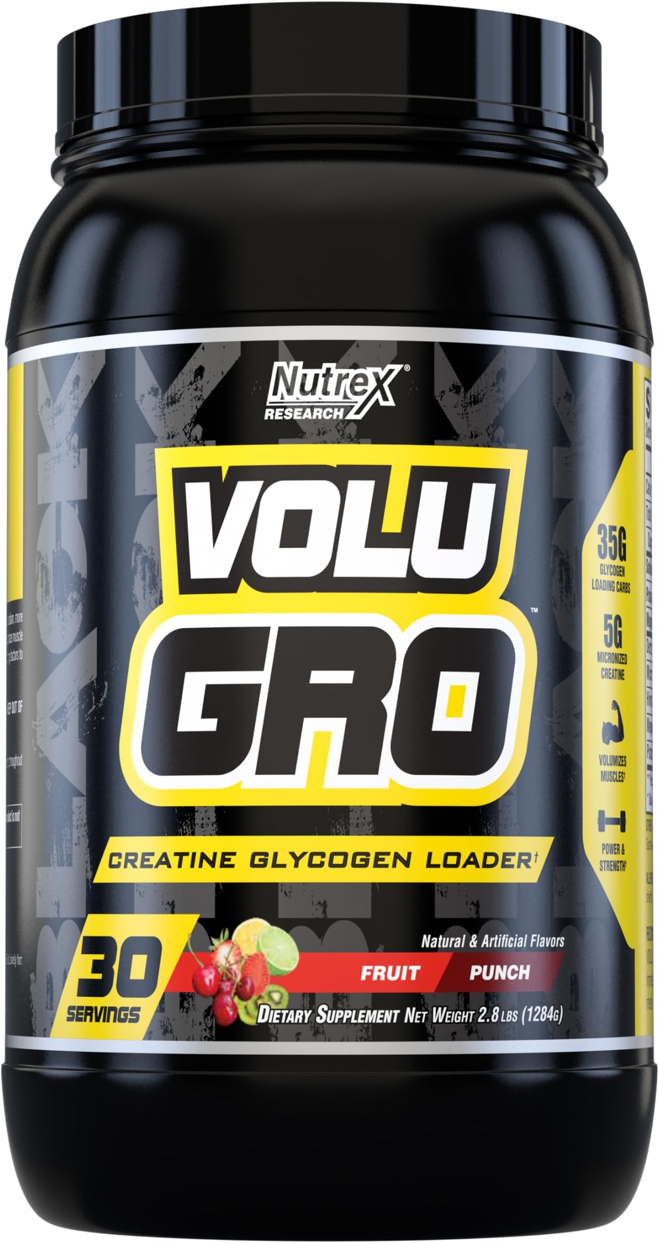 Volu GRO, Fruit Punch - 1284g