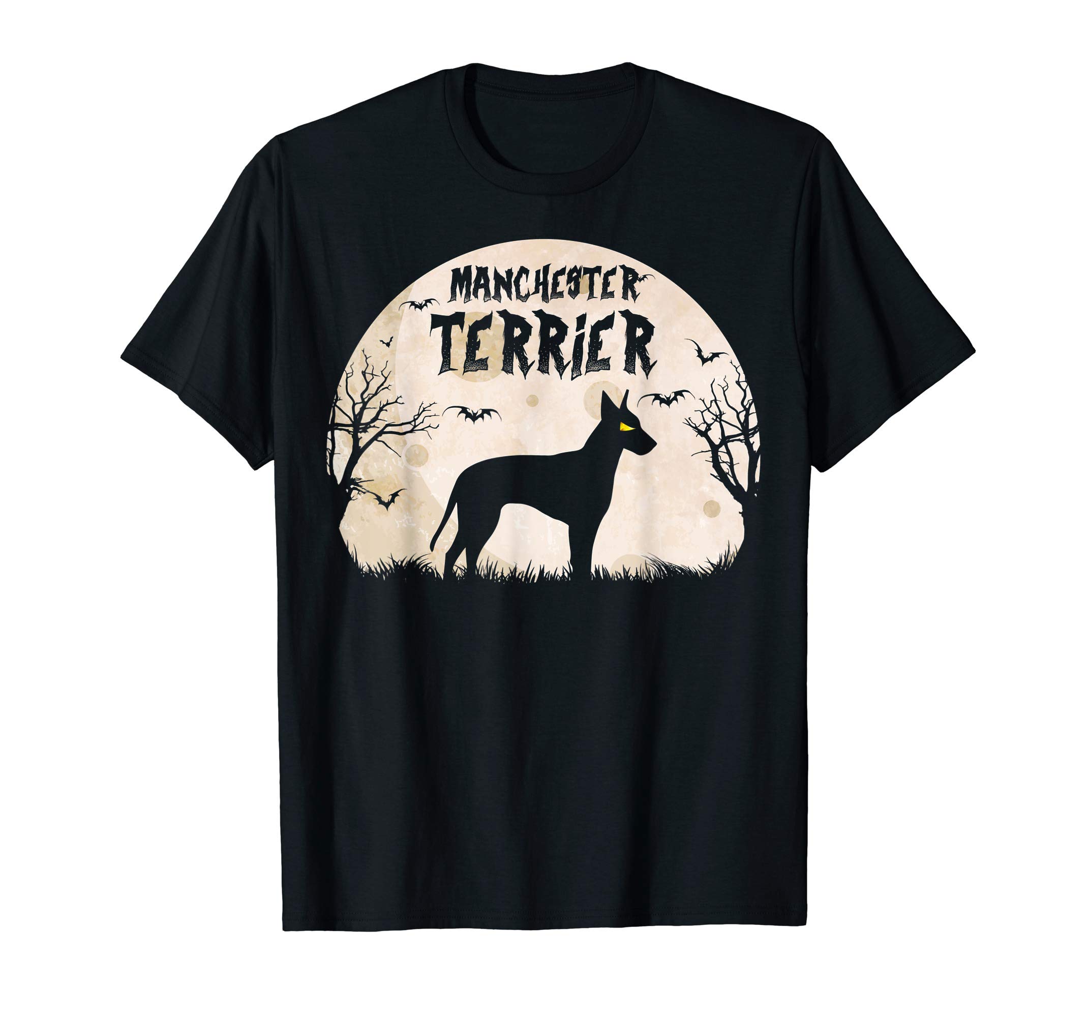 Halloween Horror Manchester Terrier T-Shirt