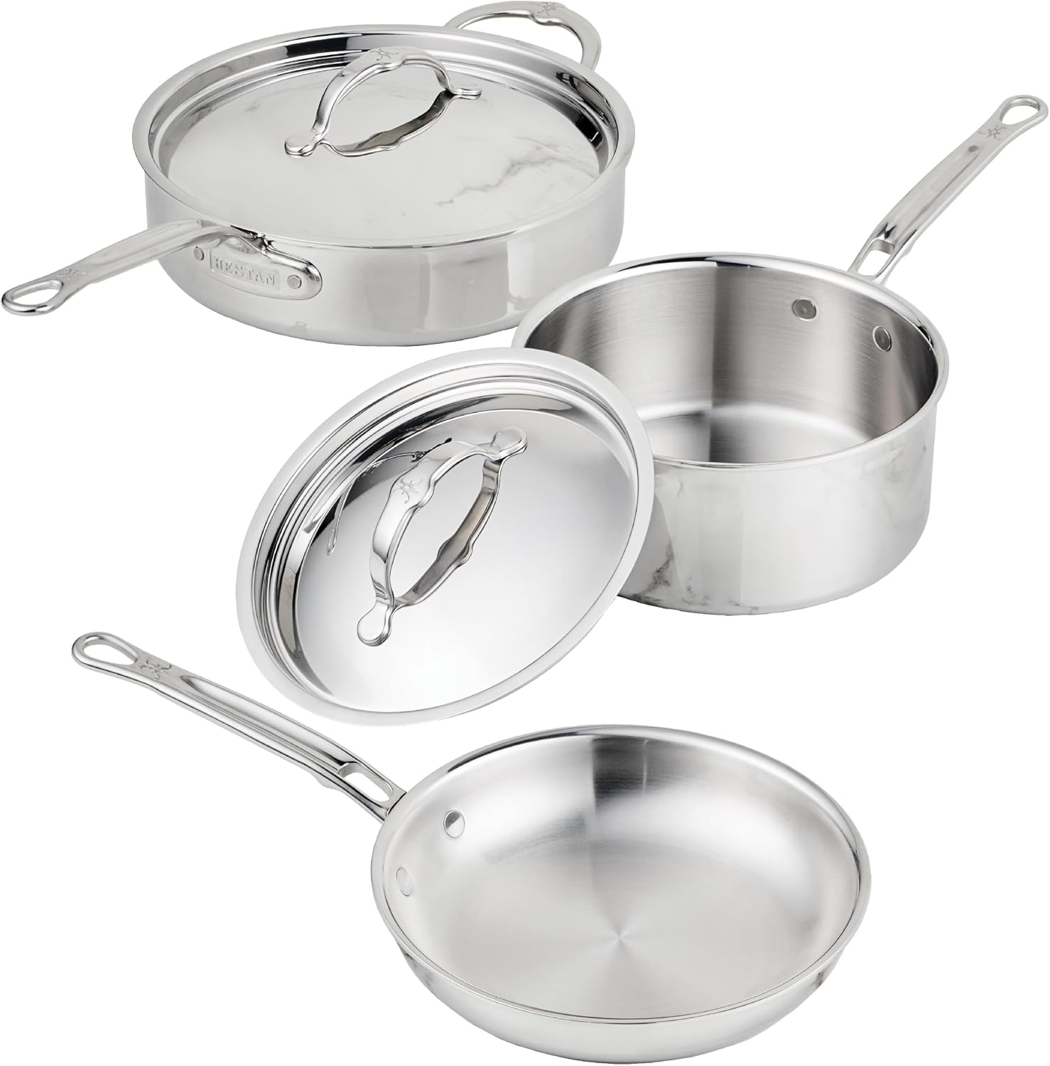 Hestan ProBond Clad Stainless-Steel Cookware Set