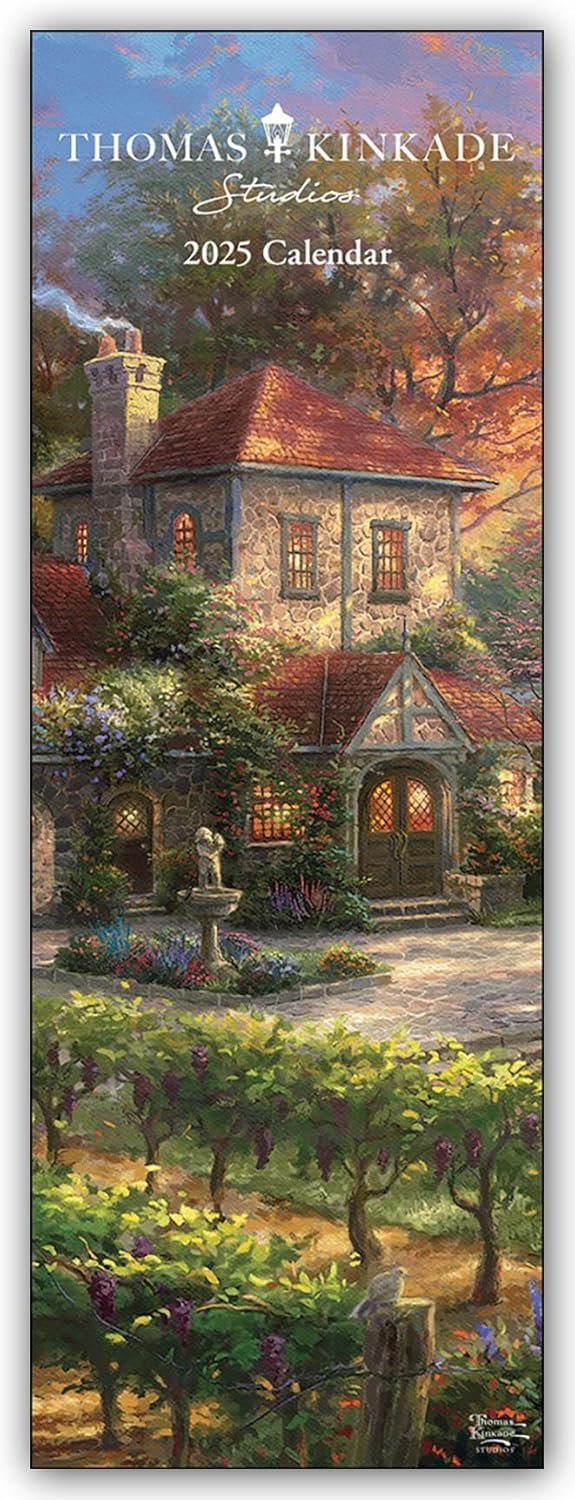 Thomas Kinkade Studios 2025 Slim Calendar: Original Andrews McMeel