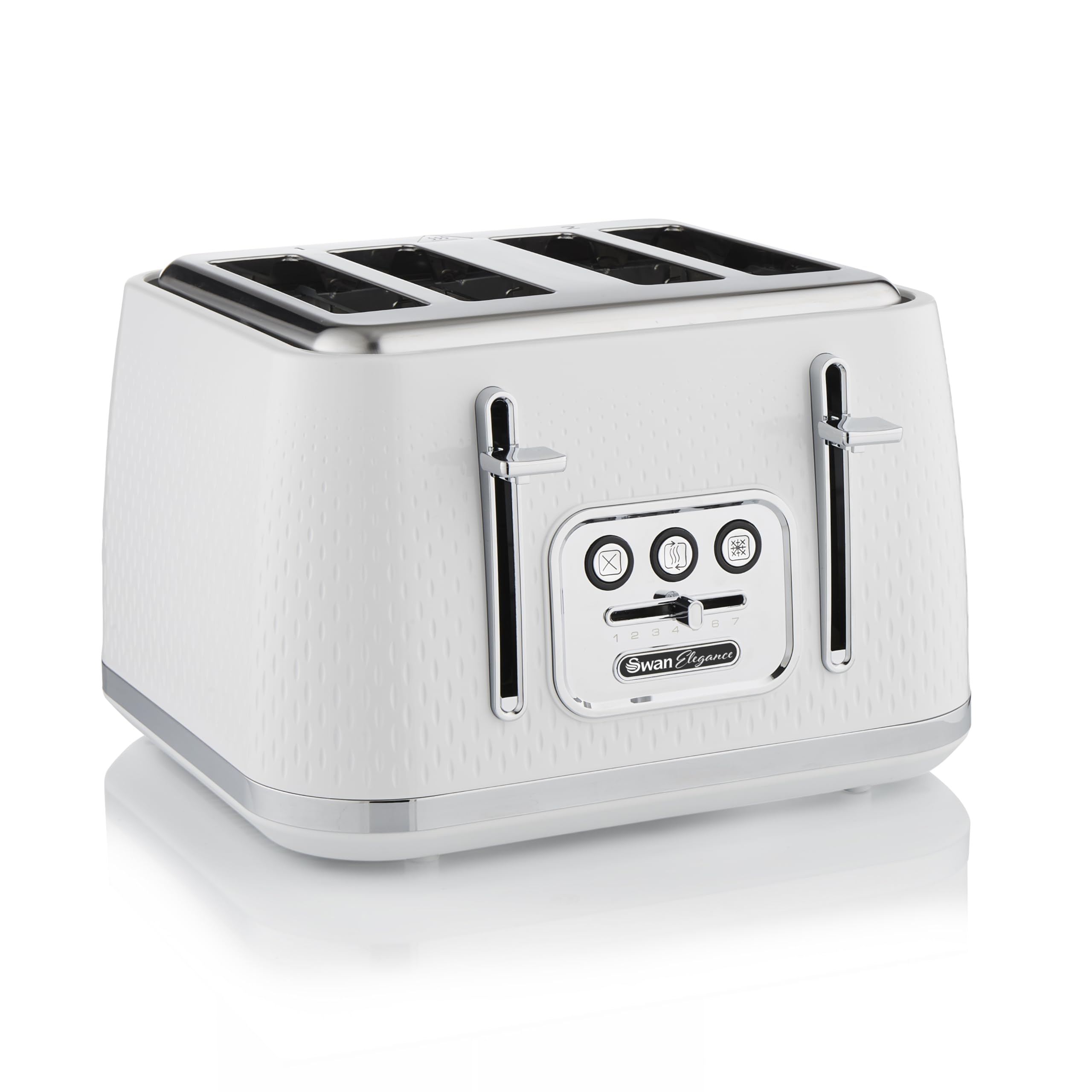 Swan 4 Slice Toaster White