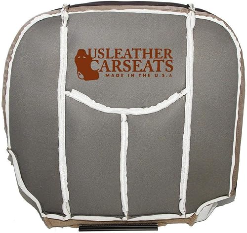 Miniatura 3 de Funda de cuero para asiento de automóvil, parte inferior del lado del conductor, compatible con (Chevy Suburban Tahoe 2003-2006, GMC Yukon)