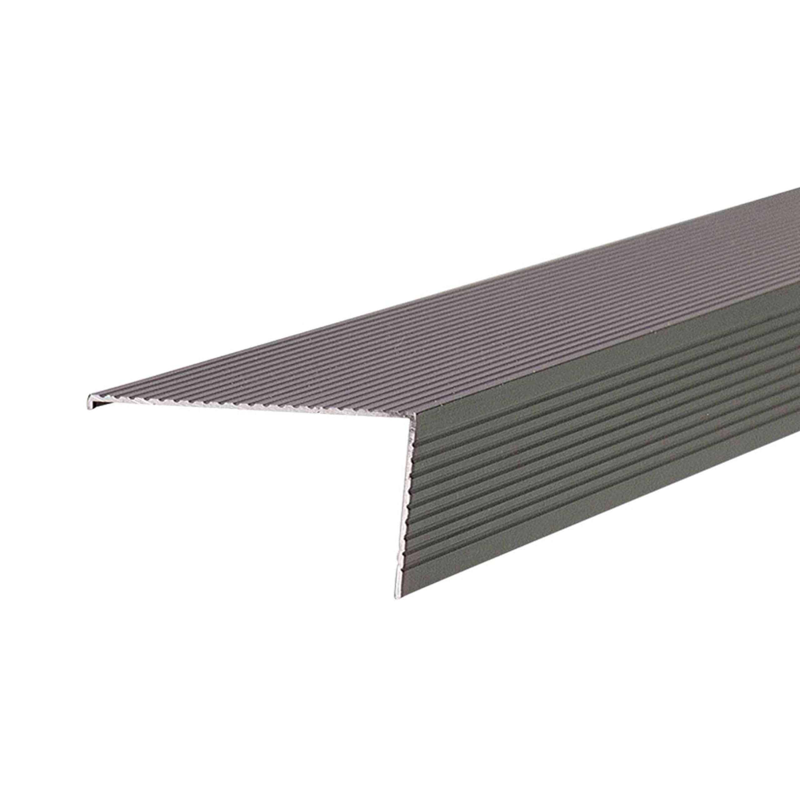 M-D Building Products 81893 2-3/4 in. x 1-1/2 in. x 72 in. Bronze Aluminum Sill Nosing