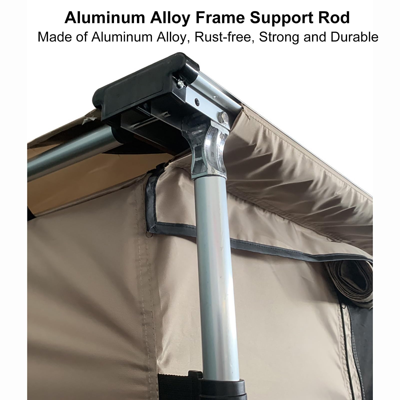 Tenda Auto, Tenda per Camper, Tendalino Camper, Tessuto Oxford 420D, PU2000mm, Riparo dal Sole, per 5~8 Persone (Size : 2 * 2.5m/79 * 98in)