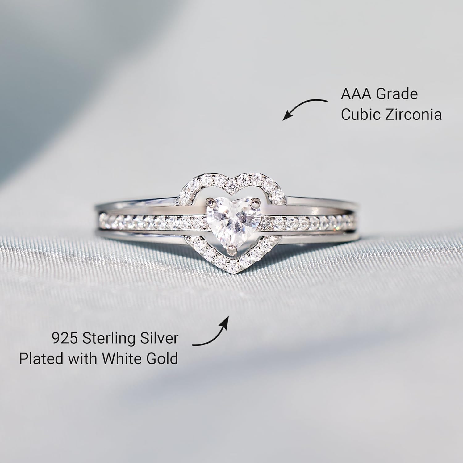 STORYJEWELLERY Daughter Ring, Daughter Gifts, 925 Sterling Silver Rings for Daughters, Birthday Gifts for Daughters and Moms - Image 4