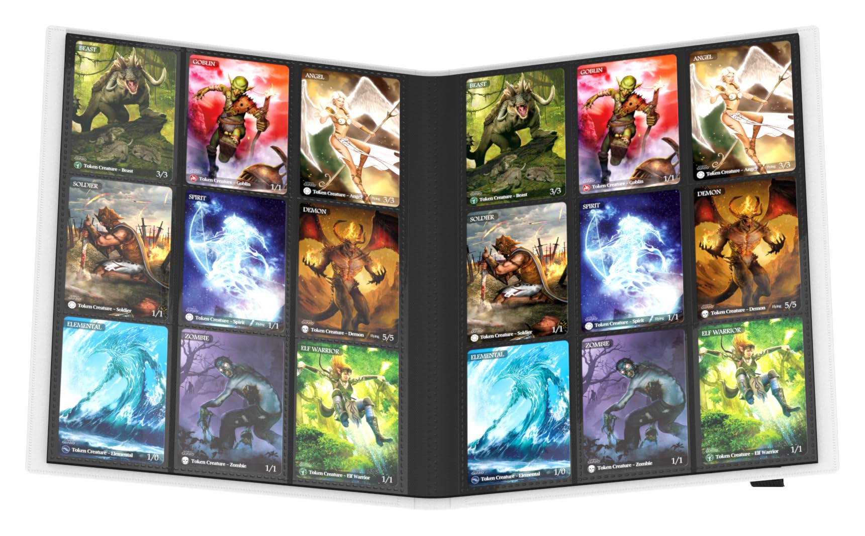Ultimate Guard Flexxfolio Xenoskin Trading Card Binder - Holds 360 Cards, 9 Side-Loading Pockets Per Page